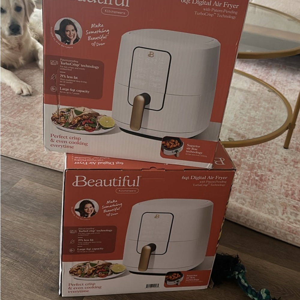 2 brand new air fryers never used 55 dollars each